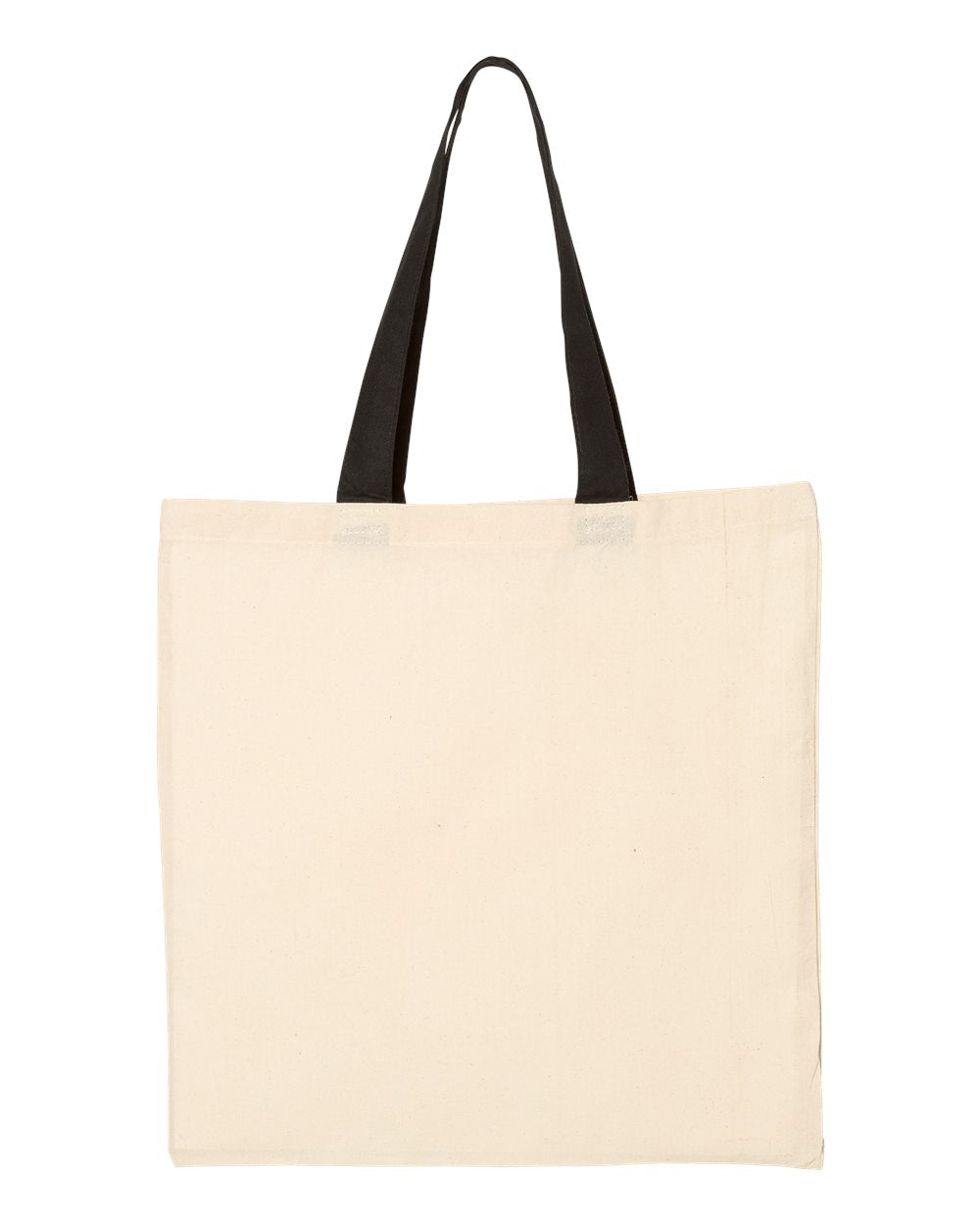 CONTRAST-COLOR HANDLE TOTE BAGS