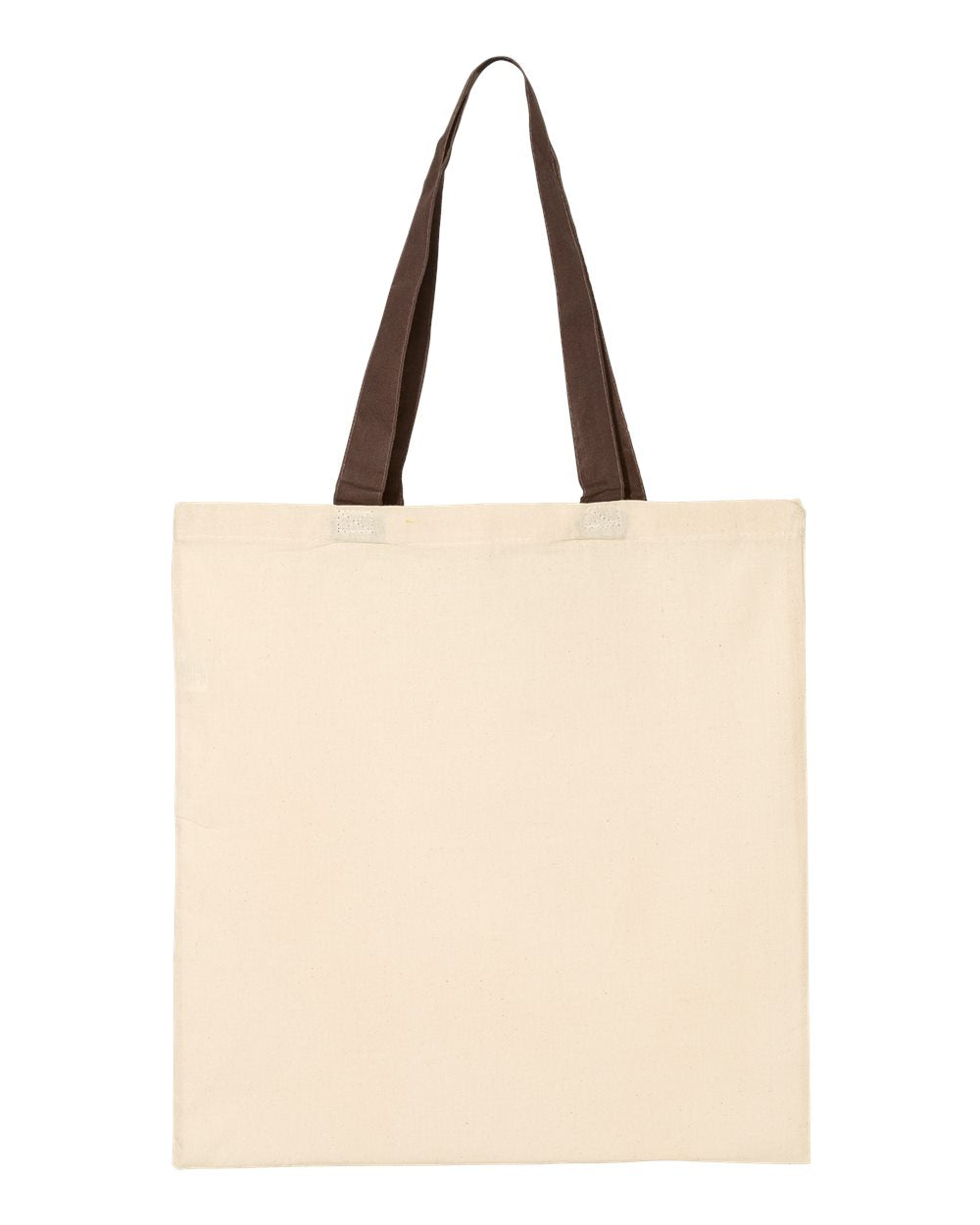 CONTRAST-COLOR HANDLE TOTE BAGS