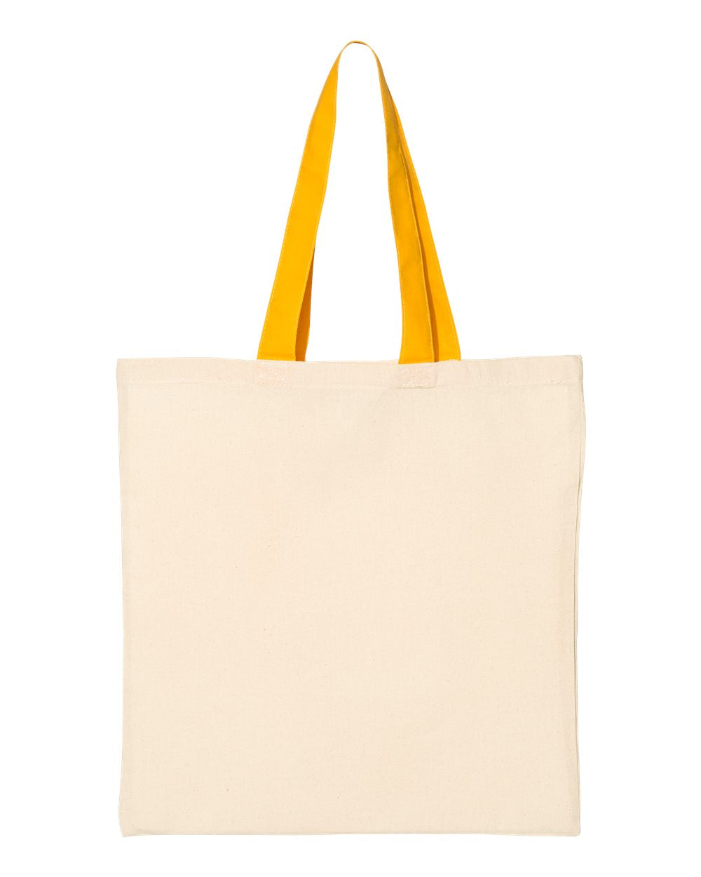 CONTRAST-COLOR HANDLE TOTE BAGS