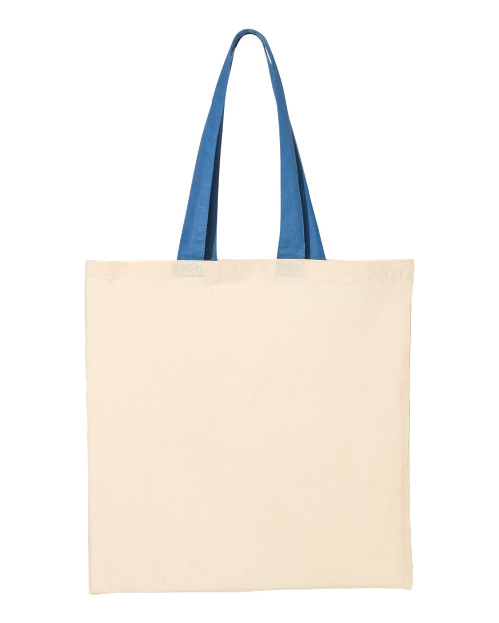 CONTRAST-COLOR HANDLE TOTE BAGS