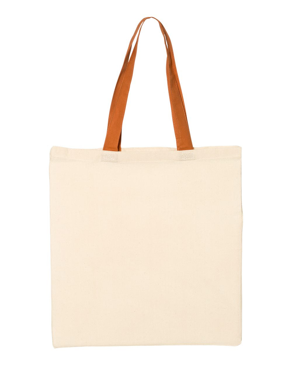 CONTRAST-COLOR HANDLE TOTE BAGS