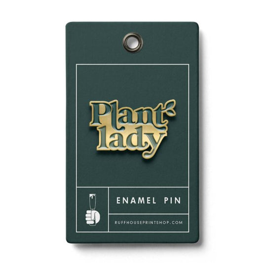 PLANT LADY PIN